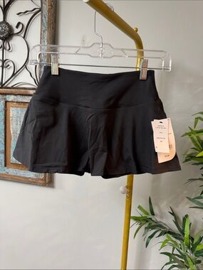 Cotton On Black ultra soft move Tennis Skort with Inner Shorts NWT XS